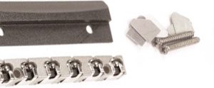 FENDER LSR ROLLER NUT ASSEMBLY, BRUSHED CHROME