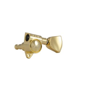 GROVER ORIG. ROTOMATICS ® GOLD W/ METAL KEYSTONE BUTTONS SET 6 3+3