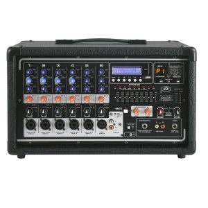 Peavey PVI 6500 6-Input Channel 400 watt Powered Mixer Amplifier (3601840)