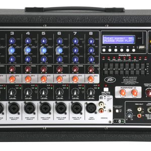 Peavey PVI 8500 8-Channel 400 watt Powered Mixer (3601860)
