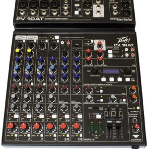 Peavey PV 10 AT 10-Channel Mixing Console With Autotune (3612610)