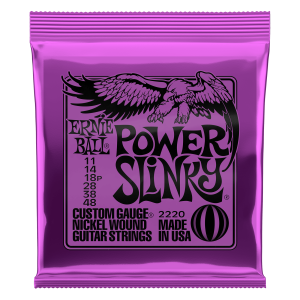 Power Slinky Nickel Wound Electric Guitar Strings - 11-48 Gauge