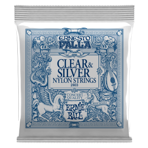 Ernesto Palla Clear & Silver Nylon Classical Guitar Strings