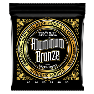 Extra Light Aluminum Bronze Acoustic Guitar Strings - 10-50 Gauge