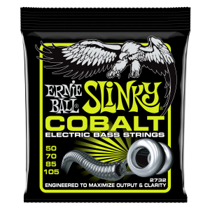 Ernie Ball P02732 Regular Slinky Cobalt Electric Bass Strings - 50-105 Gauge