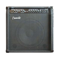 Danville 80 Watts Bass Amplifier: 80 Watts, 12'' Speaker, 2 CH, 5 Band Eq, Vol, Gain and Voice on Ch 1 and 2, Foot Switch, Channel Select, Line-out, External Speaker, Effects I/O Loop Jacks. TEC-80B-1