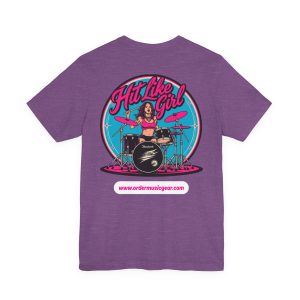Hit Like A Girl Unisex Short Sleeve Tee