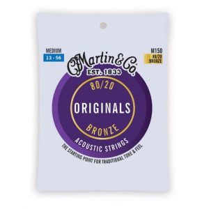 Martin M150 80/20 Bronze Medium Acoustic Strings - 3 PACK