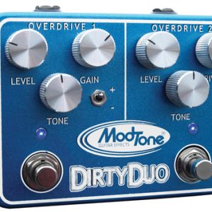 Modtone MT-DUO Dirty Duo Dual Overdrive Guitar Pedal